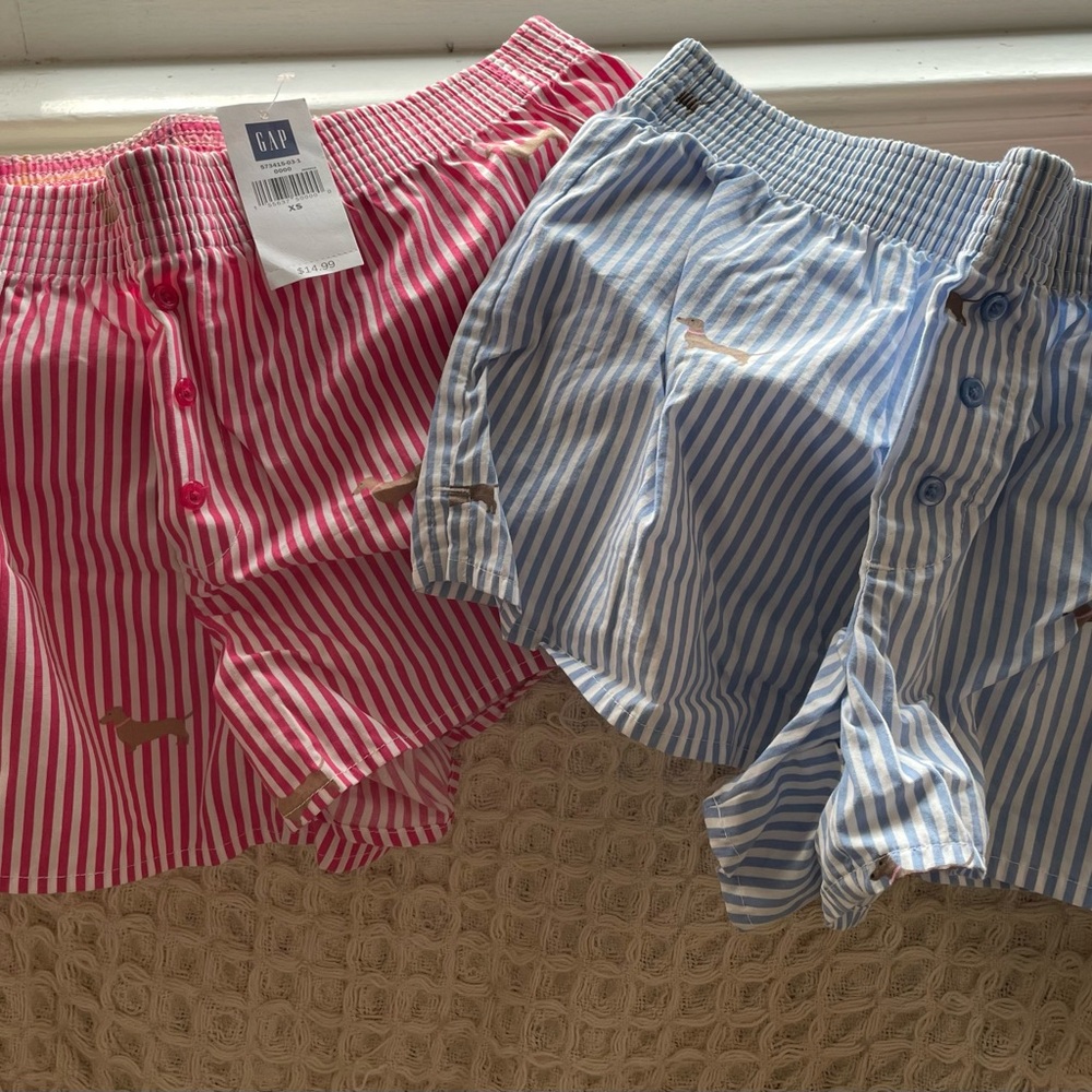 Girls Gap shorts. Size XS  both new. One with tags